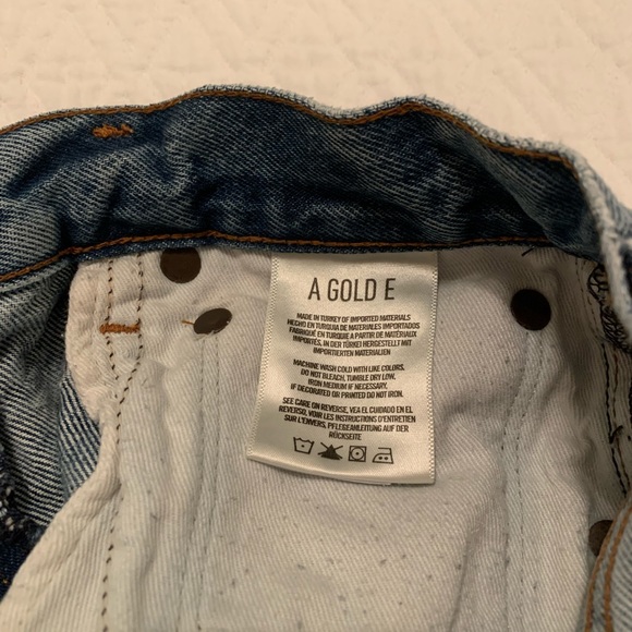 Agolde Parker Jean Shorts - Picture 4 of 4